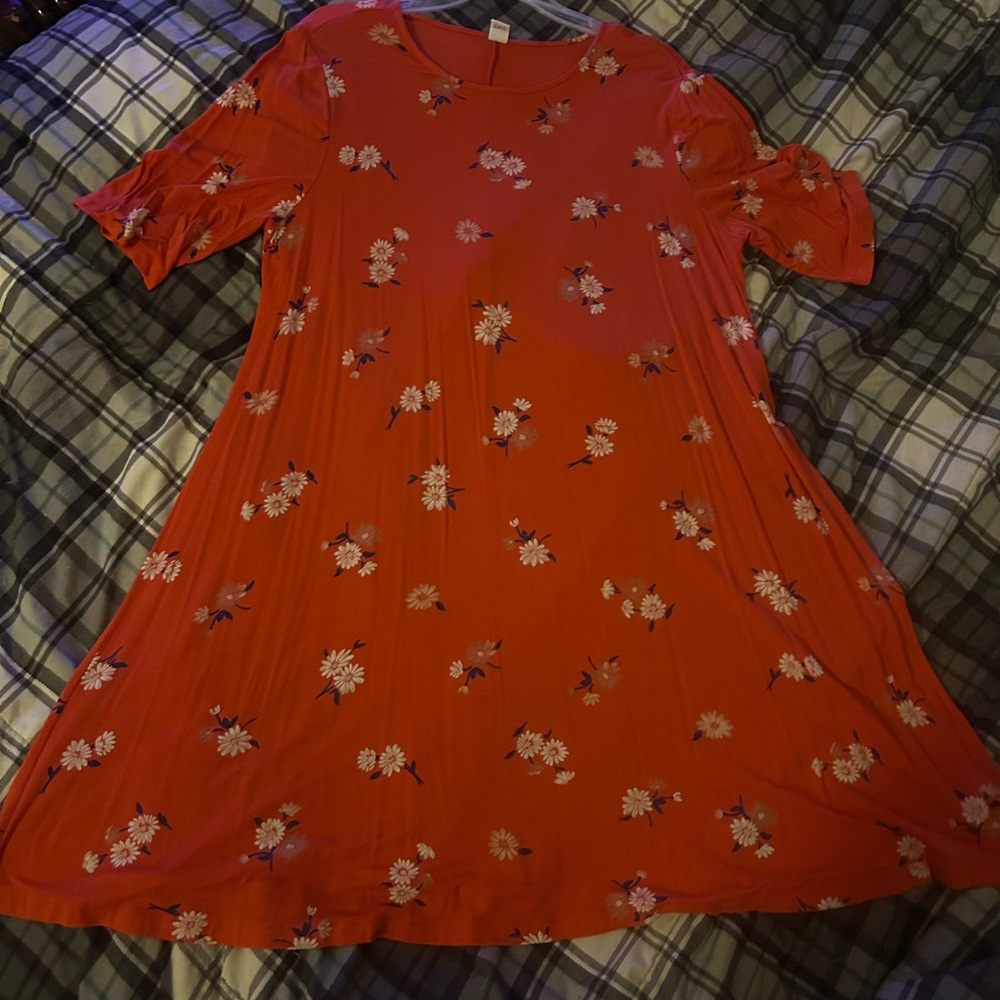 Old Navy floral a-line dress